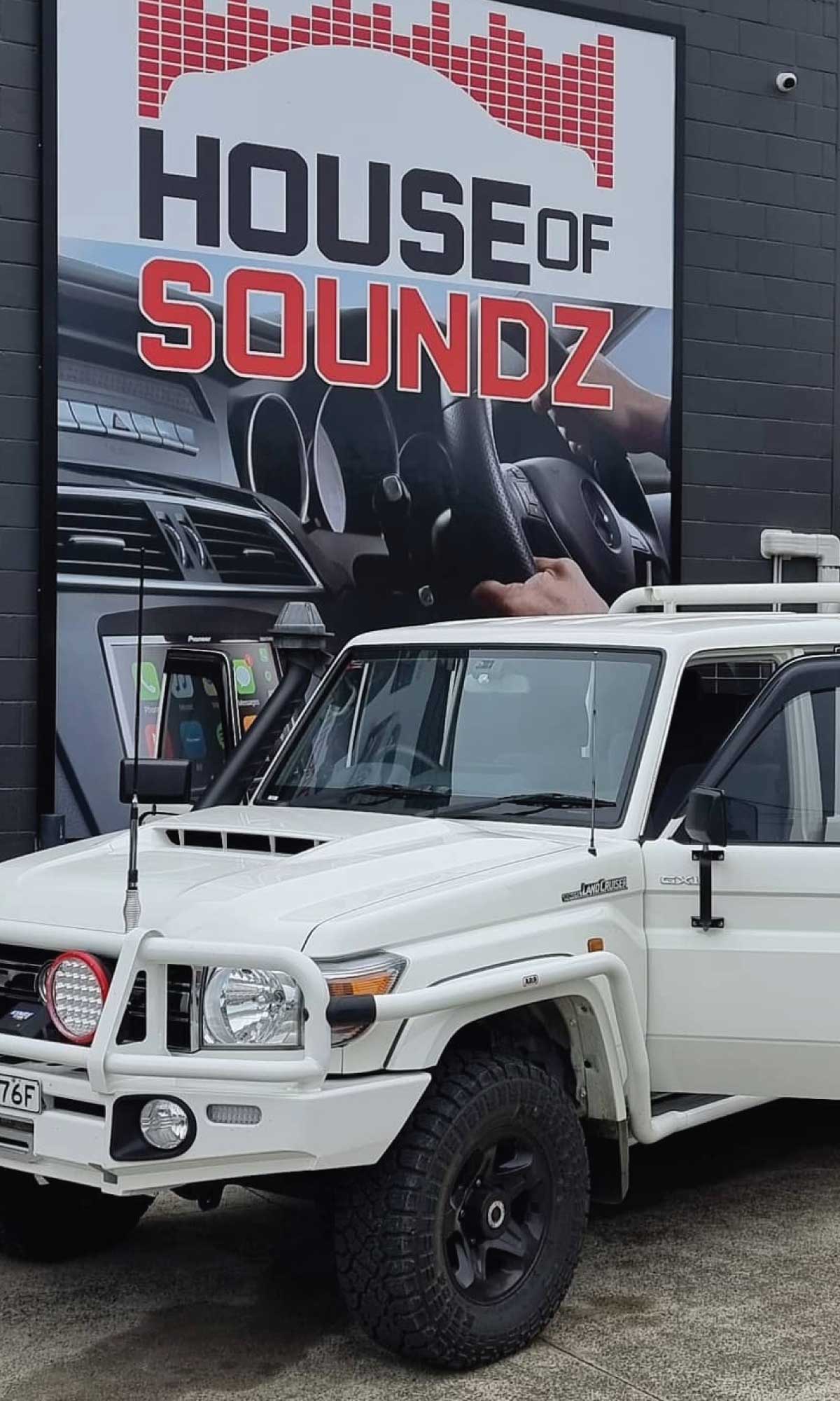 House of Soundz Newcastle Tradie Ute Installers
